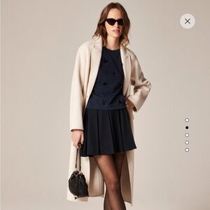 J. Crew Navy Embellished Top in Broken in Jersey